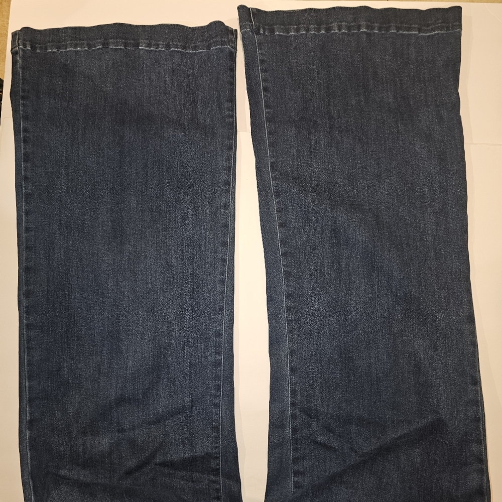 INC Denim Embellished Wide Leg Jeans, size 10/30 - Picture 7 of 9